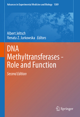 DNA Methyltransferases - Role and Function - Jeltsch, Albert; Jurkowska, Renata Z.