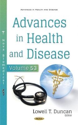 Advances in Health and Disease. Volume 53 - 