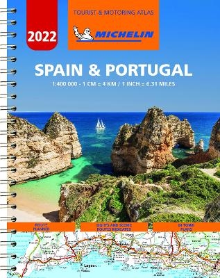 Spain & Portugal 2022 - Tourist and Motoring Atlas (A4-Spiral)