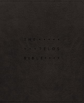 NIV, The Telos Bible, Leathersoft, Charcoal, Comfort Print