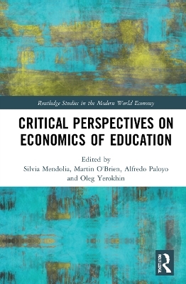 Critical Perspectives on Economics of Education - 