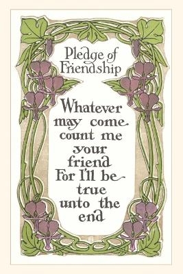 Vintage Journal Pledge of Friendship