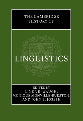 The Cambridge History of Linguistics - 