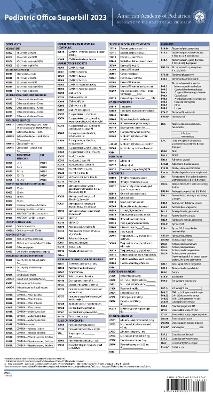 Pediatric Office Superbill 2023 von American Academy of Pediatrics ...