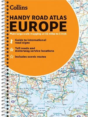 Collins Handy Road Atlas Europe -  Collins Maps