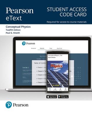 Pearson eText Conceptual Physics -- Access Card - Paul Hewitt