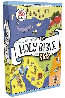 NIrV, The Illustrated Holy Bible for Kids, Hardcover, Full Color, Comfort Print -  Zonderkidz