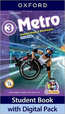 Metro: Level 3: Student Book and Workbook with Digital Pack
