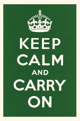 Vintage Journal Keep Calm and Carry On