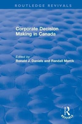 Corporate Decision Making in Canada - 