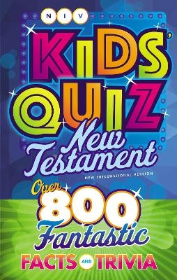 NIV, Kids' Quiz New Testament, Paperback, Comfort Print -  Zonderkidz