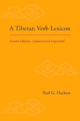 Tibetan Verb Lexicon - Paul G. Hackett