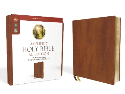 Amplified Holy Bible, XL Edition, Leathersoft, Brown -  Zondervan