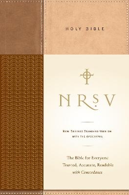 NRSV, Standard Bible with Apocrypha, Hardcover, Tan/Brown