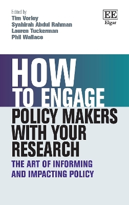 How to Engage Policy Makers with Your Research - 