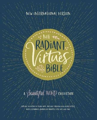 NIV, Radiant Virtues Bible: A Beautiful Word Collection, Hardcover, Red Letter, Comfort Print -  Zondervan
