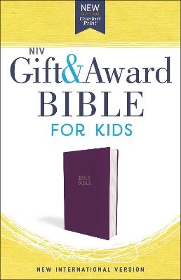 NIV, Gift and Award Bible for Kids, Flexcover, Purple, Comfort Print -  Zonderkidz