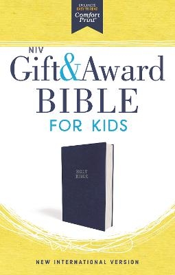NIV, Gift and Award Bible for Kids, Flexcover, Blue, Comfort Print -  Zonderkidz