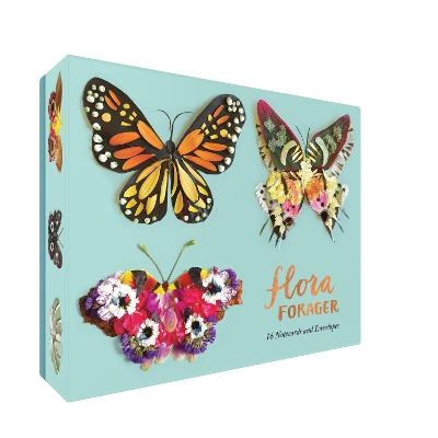 Flora Forager Butterfly Notecards - Bridget Beth Collins