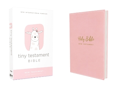 NIV, Tiny Testament Bible, New Testament, Leathersoft, Pink, Comfort Print -  Zondervan