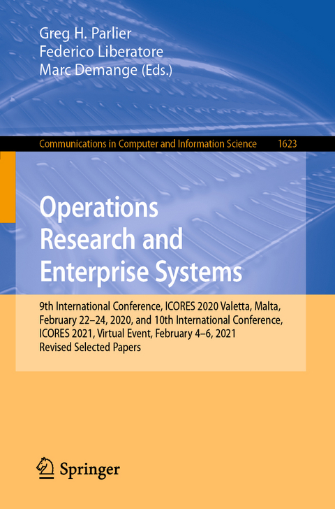 Operations Research and Enterprise Systems - 