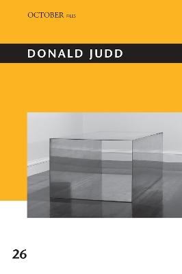 Donald Judd - Annie Ochmanek, Alex Kitnick