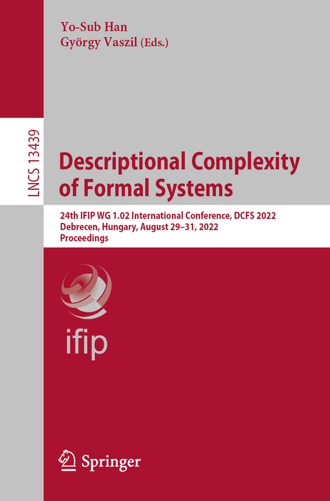 Descriptional Complexity of Formal Systems - 