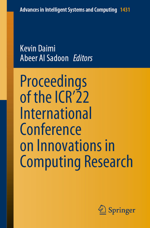 Proceedings of the ICR’22 International Conference on Innovations in Computing Research - 
