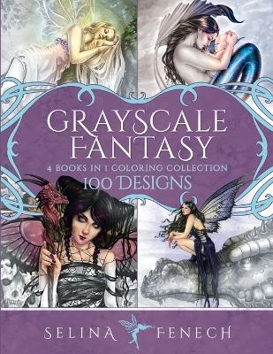 Grayscale Fantasy Coloring Collection - Selina Fenech