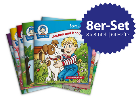 Kleine Helden und Abenteurer - Bambini 1er Set mit 8 Bambini Titeln -  verschiedene