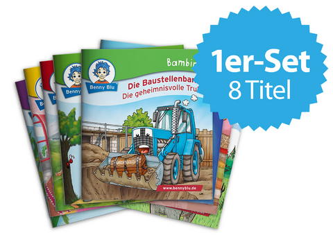 Abenteuergeschichten - Bambini 1er Set 8 Bambini Titel -  verschiedene