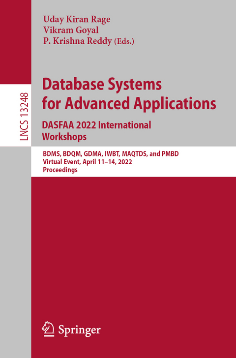 Database Systems for Advanced Applications. DASFAA 2022 International Workshops - 