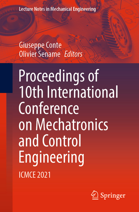 Proceedings of 10th International Conference on Mechatronics and Control Engineering - 