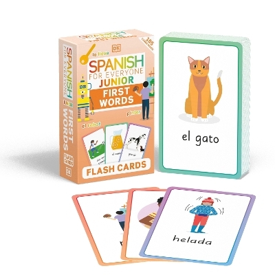 Spanish for Everyone Junior First Words Flash Cards -  Dk