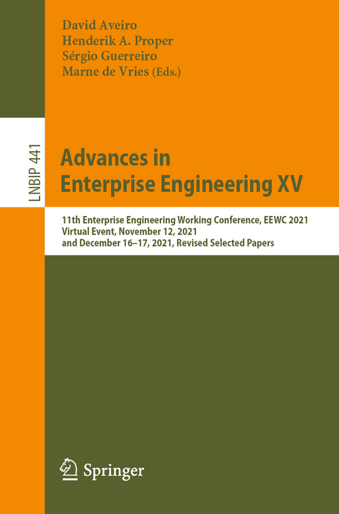 Advances in Enterprise Engineering XV - 