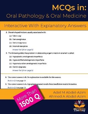 MCQs in Oral Pathology and Oral Medicine - Adel M Abdel-Azim, Ahmed A Abdel-Azim