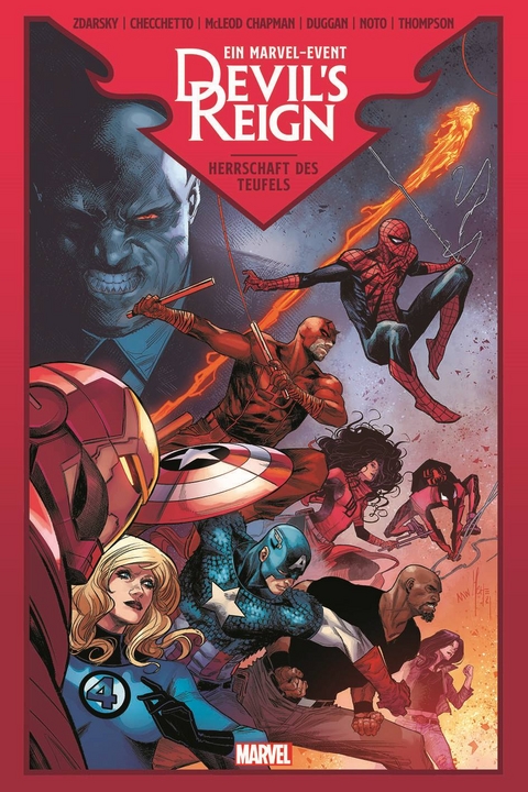 Devil's Reign - Herrschaft des Teufels - Chip Zdarsky, Marco Checchetto, Zac Thompson, Davide Tinto, Clay McLeod Chapman, Manuel Garcia, Rafael De Latorre, Gerry Duggan, Phil Noto