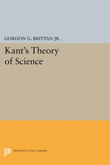 Kant's Theory of Science - Gordon G. Brittan