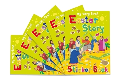 Easter Story Sticker Book - Alex Ayliffe Rock  Lois