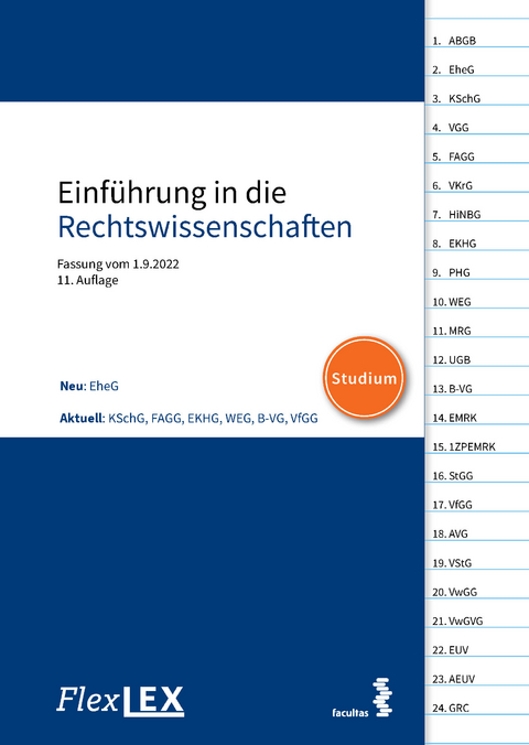 FlexLex Einführung in die Rechtswissenschaften │Studium