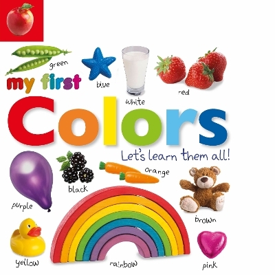 Tabbed Board Books: My First Colors -  Dk