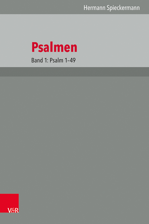 Psalmen - Hermann Spieckermann