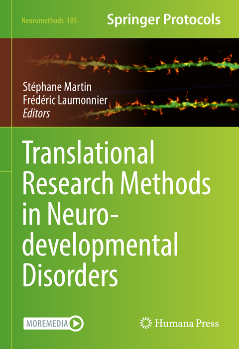 Translational Research Methods in Neurodevelopmental Disorders - 