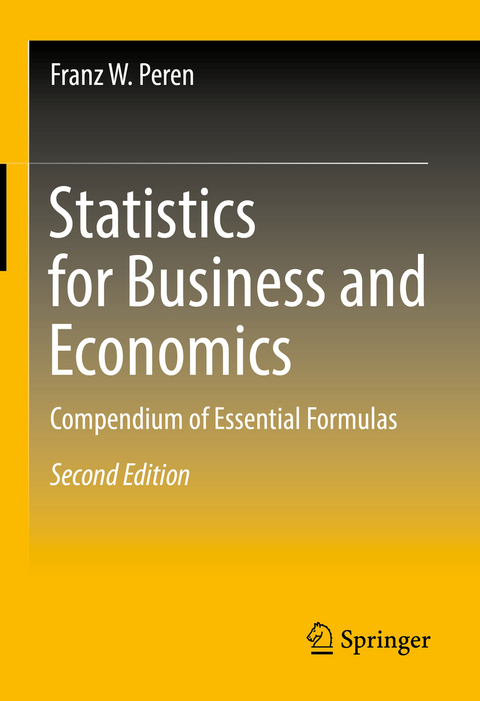 Statistics for Business and Economics - Franz W. Peren