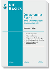 Die Basics Öffentliches Recht I - Karl-Edmund Hemmer, Achim Wüst, Martin Mielke,  Kudlich, Michael Grieger