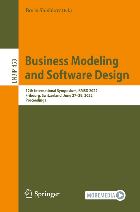 Business Modeling and Software Design - 