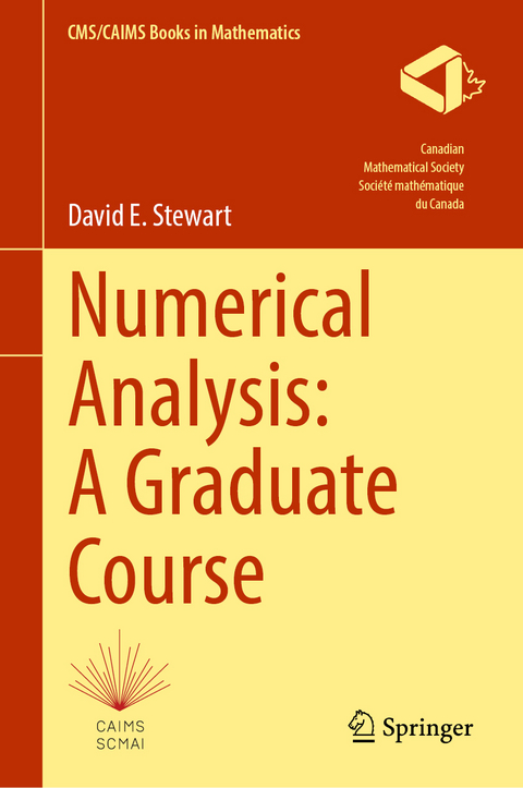 Numerical Analysis: A Graduate Course - David E. Stewart