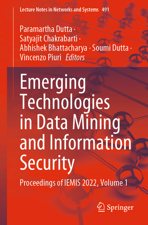 Emerging Technologies in Data Mining and Information Security - 