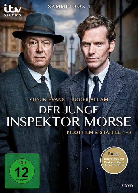 Der junge Inspektor Morse. Sammelbox.1, 7 DVD