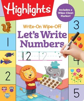 Write-on Wipe-Off: Let's Write Numbers - 